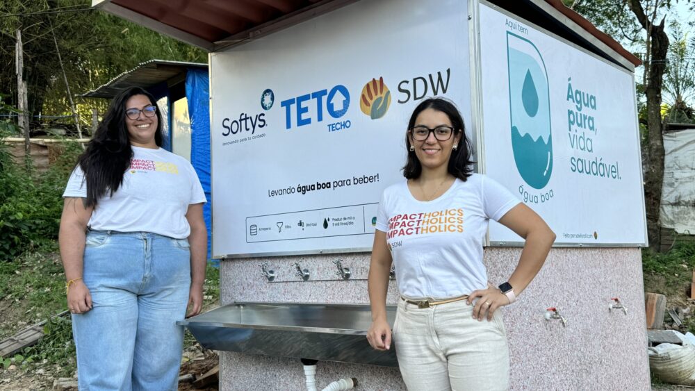 TETO, SDW e Softys levam água de qualidade para mais de 300 pessoas em São Jerônimo (BA)