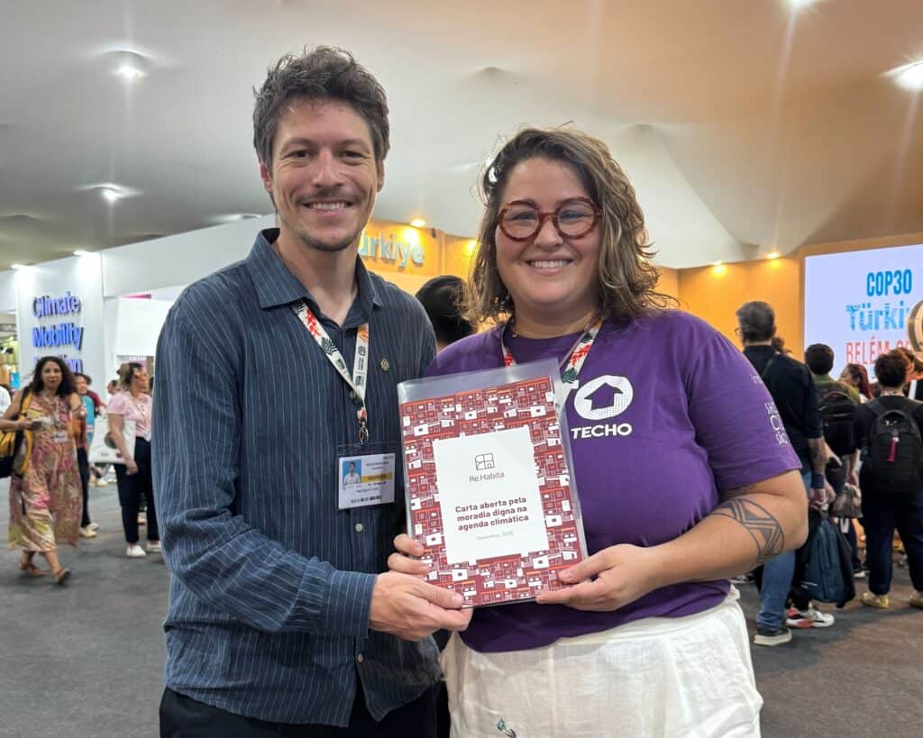 Camila Jordan e Henrique Evers da WRI Brasil na COP30