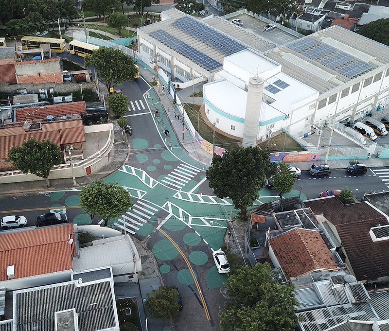 Entorno EMEB Joaquim Candelário de Freitas, em Jundiaí Foto: Bruno Batista | WRI Brasil