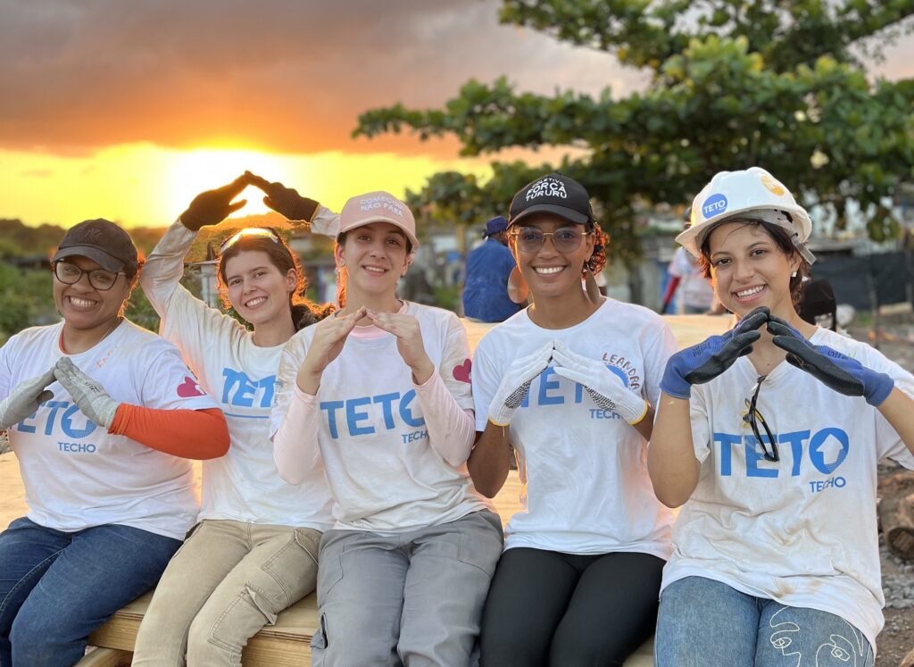 Voluntariado atua na construção de moradias e soluções em habitat em comunidades hipervulnerabilizadas